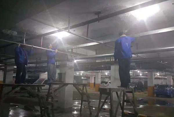 地下车库堵漏
